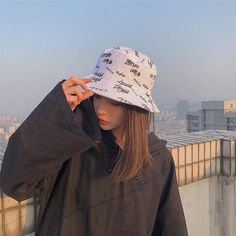 Material: Cotton Department Name: Adult Gender: Unisex Top Type: Flat Pattern Type: Letter Item Type: Bucket Hats Style: Casual Generation Aesthetic, Mens Panama Hat, Fishing Hats For Men, Mermaid Gifs, Clothing Grunge, Style Bucket Hat, Bucket Hat Style, Aesthetic Clothing Stores, Egirl Outfits