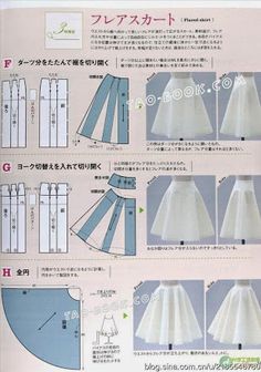 an instruction book on how to make a wedding dress with sleeves and skirt, in japanese