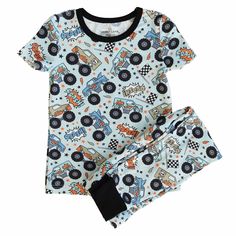 Pajamas Outfit, Blue Character Print Sleepwear For Playtime, Morning Cuddles, Boy Pajamas, Skull Pajamas Boy, Infant Pajamas, Pajama Outfit, Mickey Mouse Cotton Sleepwear For Bedtime