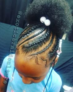 Goddess Braids Styles, Styles For Black Hair, Goddess Braid Styles, Goddess Hair, Lil Girl Hairstyles, Kid Braid Styles, Braids Styles, Natural Hairstyles For Kids, Girls Natural Hairstyles