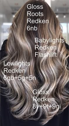 Sandy Brown Hair Color Formula, Lowlights Formulas For Blondes, Different Foiling Techniques Hair Color, Blonde To Brown Formula, Light Ash Brown Hair Formula, Redken Low Light Formulas, Mushroom Brown Shades Eq Formula, Shades Eq Mushroom Brown Formula, Shades Formulas