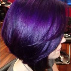 Purple Curly Bob, Lilac Hair Color, Ashley Nicole, Lilac Hair, Balayage Blonde, Balayage Ombre, Hair Color Purple