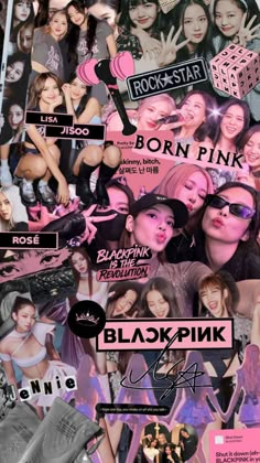 Black Pink Album Cover, Black Pink Wallpaper Iphone, Kpop Blackpink Wallpaper, Iphone Wallpaper Blackpink, Blackpink Collage Wallpaper, Blackpink Poster Aesthetic, Kpop Wallpaper Blackpink, K Pop Blackpink, Blackpink Wallpaper Iphone