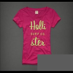 Nwt Hollister Hco Classic Logo Tee T-Shirt All Items Ship From A Smoke And Pet Free Home Vintage Hollister, Hollister Tops, Classic Logo, Logo Tee, Logo Tees, Graphic Shirts, Summer Style