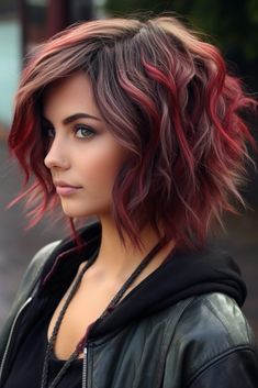 Rocker Chic Hair, Book Styling, Edgy Hair Color, Edgy Haircuts, Gorgeous Hair Color, Dye Ideas, Hair Appointment, Edgy Hair