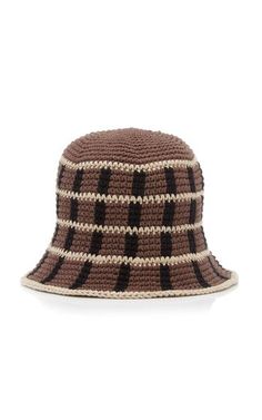 Search | Moda Operandi Hat Trends, Crocheted Accessories, Style For Fall, Straw Bucket Hat, African Hats, Handmade Hats, Crochet Needlework, Crochet Bucket