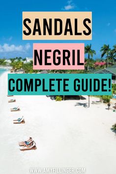 Here is a guide to Sandals Negril, one of the best Sandals Resorts in Jamaica. If you're looking for a Sandals Resort with the best beach, check it out! This Sandals Negril guide has everything you need to know about Sandals Negril and more #sandalsnegril #sandalstravelagent #sandalsresorts #sandalshoneymoon #sandalsvacation Sandals Negril, Sandals Honeymoon, Best Sandals Resort, All Inclusive Honeymoon Resorts, Sandals Vacation, All Inclusive Honeymoon