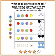 an image of a game with numbers and stars