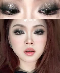 Dark Douyin Makeup, Maquillaje Douyin, Makeup Social, Douyin Makeup, Dark Eyeshadow, Makeup Drawer, Interesting Images