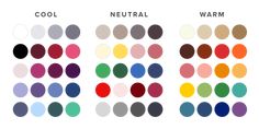 Mail Colors For Cool Skin, Neutral Skintone Outfit, Cool Undertone Palette, Color Palette For Neutral Undertone, Colour For Neutral Undertone, Outfits For Cool Undertones, Warm Tone Color Palette Clothes, Colour Palette For Neutral Skin Tone, Clothing Colors For Cool Skin Tones