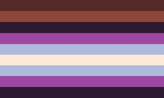 an abstract striped background in shades of purple, brown and beige with horizontal stripes on each side