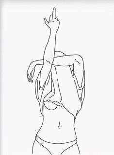 Girl Outlines, Wrist Tattoo Designs, Silhouette Tattoos, Line Art Tattoos, Line Art Design, Outline Art, Outline Drawings, Coloring Book Art