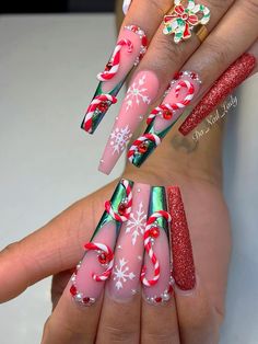 Winter Blooms, Crazy Nail Designs, Winter Florals, Spring Nail Designs, Floral Nail, Dope Nail Designs, Floral Nail Art, Christmas Nails Acrylic, Bling Acrylic Nails