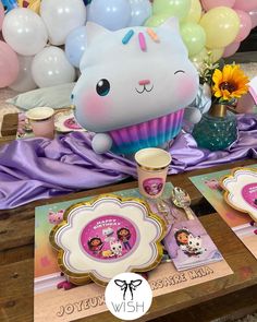 #birthday#birthdayparty#party#anniversaire#wishyou#algerie#alger#wishalgerie#wishevent#gâteaudanniversaie#buffet#candy#candybar#cakebirthday#cake#animation#fêtedanniversaire#décoration#décorationdanniversaire#gabbysdollhouse#gabbysdollhouseparty Gabby Dollhouse Table Decorations, Cake Animation, House Crafts, Doll House Crafts, Diy Deco, 2 Birthday, Sweet Table