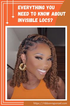 You Need to Know About Invisible Locs Invisible Locks Hairstyle, Invisible Locs Hairstyle, Invisible Locks, Braiding Styles, Protective Hairstyles For Natural Hair, Protective Hairstyle, Nice Hair, Rope Twist