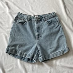 Vintage 1990s high waisted Calvin Klein shorts in medium wash denim. In good vintage condition. Note: I try to match colors as much as possible to pictures but there is a possibility it won't be an exact match. Unless the color is completely incorrect I am unable to offer refunds for this reason. Size: 12 Brand is Calvin Klein Measurements (taken on garment laid flat): Waist: 30" Hips: 43" Rise: 13" Inseam: 4.5" Fabric: 100% cotton Cheap Blue Levi's Shorts, Retro High Waist Medium Wash Shorts, Retro High-waist Medium Wash Shorts, Retro High Waist Medium Wash Jean Shorts, Retro High Rise Medium Wash Jean Shorts, Retro High-rise Medium Wash Jean Shorts, Retro High-rise Jean Shorts In Medium Wash, Retro Medium Wash High-waisted Jean Shorts, Vintage High Waist Denim Jean Shorts