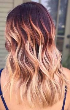 Burgundy Balayage Blonde, Hair Color Ideas For Long Brown Hair, Blonde And Red Balayage On Brown Hair, Fall Hair Colors For Light Brown Hair, Burgundy Bayalage Hair, Hair Color Ideas For Long Hair, Light Summer Hair Color Ideas, Burgundy Hair With Blonde, Burgundy Hair With Blonde Highlights