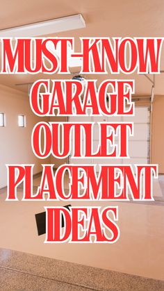 Illustration showing strategic garage outlet placement with a focus on electrical wiring, outdoor outlets, and floor outlets for enhanced usability. Electrical Wire Storage, Modern Electrical Outlets, Garage Electrical Ideas, Basic Electrical Wiring Outlets, Floor Plugs Electrical Outlets, Adding Electrical Outlets Diy, Electrical Outlet Placement, Electrical Wiring Outlets, Add Electrical Outlet