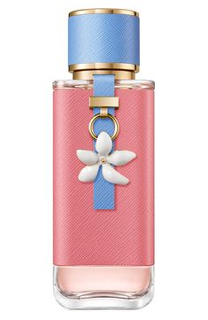 What it is: A light-hearted perfume wrapped in delicate shades of pink and blue, topped with the joyful jasmine charm. Fragrance story: This feminine scent welcomes you with a bouquet of delicate peonies, which bloom to reveal a rich cedarwood heart grounded in base notes of comforting rice steam. Style: Floral.Notes:- Top: peony- Middle: cedarwood- Base: rice steamHow to use: Spritz onto your wrists, neck and décolletage. Can be used alone or layered with other scents from the Carolina Herrera Ch Perfume For Women, Carolina Herrera Perfume, Perfume Carolina Herrera, Feminine Perfume, Jasmine Flower, Fragrance Set, Fragrance Spray, Luxury Perfume, Mandarin Orange