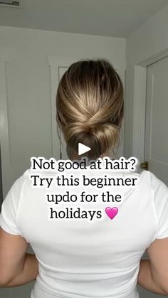 6.1K reactions · 583 shares | Beginner friendly, holiday updo! Try it and let me know what you think 😊🩷
-
#christmashairstyle #easyhairstylesforlonghair #christmashair #longhairtutorial | Lainey Ostrom