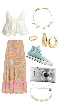 Creative Outfits, Outfit Collage, Cute Preppy Outfits, Simple Trendy Outfits, Cute Everyday Outfits, School Fits, Summer Fashion Outfits, Dream Style, Cute Summer Outfits