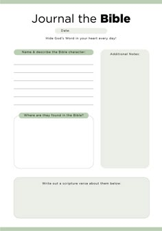 the bible worksheet for kids to learn how to write and use it as an activity