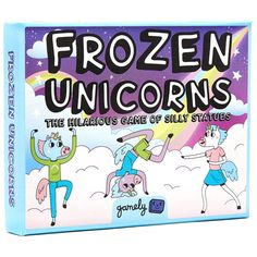 the front cover of frozen unicorns