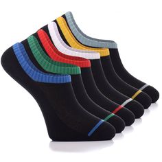 Hugh Ugoli Patterned Men's No Show Socks Cotton/Seamless Toe/Mesh Top Air Fresh Ventilation Black Experience, Air Fresh, Women Cotton Dress, Socks For Men, Casual Athletic, No Show Socks, Designer Socks, Casual Socks, Cotton Socks