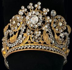 Tiara Crown, Tiaras And Crowns, Estate Jewelry, Very Rare, Tiara, Palace