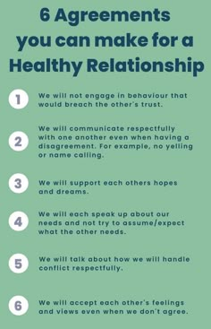 6 agreements you can make for a healthy relationship Overcome Jealousy, Identify Triggers, Overcoming Jealousy, Communication Relationship, Relationship Advice Quotes, A Healthy Relationship