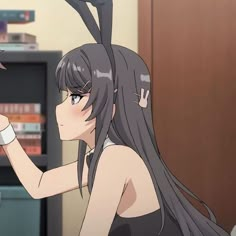 matching pfp / icons #anime 1366x768 Wallpaper, Bunny Girl Senpai, Couple Icon, Best Friend Match, Mai Sakurajima, Cute Couple Dp, Anime Maid, Best Anime Couples, Cute Couple Wallpaper