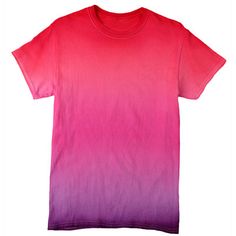 a pink and purple t - shirt on a white background