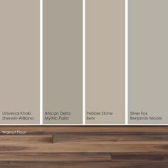 the different shades of wood flooring