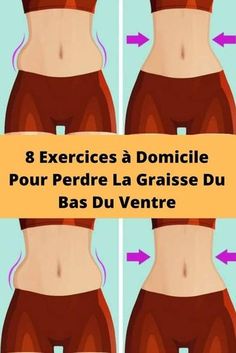 8 Exercices à Domicile Pour Perdre La Graisse Du Bas Du Ventre Importance Of Mental Health, Lose Lower Belly Fat, Lower Belly Fat, Fitness Journey, Fat Loss, Workout Routine, At Home Workouts