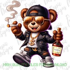 Hiphop Graffiti, Cowboy Images, 44 Magnum, Teddy Bear Wallpaper, Loot Bags, Soccer Pictures, Bear Wallpaper, Party Prints, Bear Cartoon