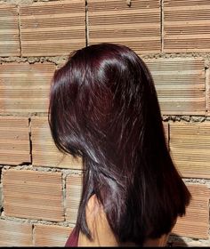 Virgin Black Hair, Dark Cherry Hair, Hair Color Cherry Coke, Pelo Color Vino, Burgandy Hair, Black Cherry Hair, Cherry Hair Colors, Wine Hair Color, Dark Red Hair Color