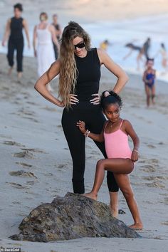 True Thompson, Khloe Kardashian Show, Khloe Kardashian Style, Khloe Kardashian Photos, Khloe K, Penelope Disick, Khloé Kardashian, Malibu Beach