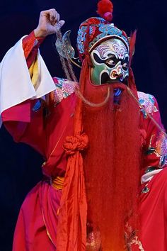 Opera Mask in Eastern Culture