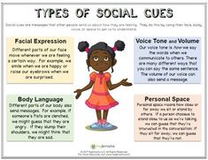 the types of social cues for kids