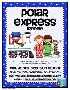 an advertisement for the polar express