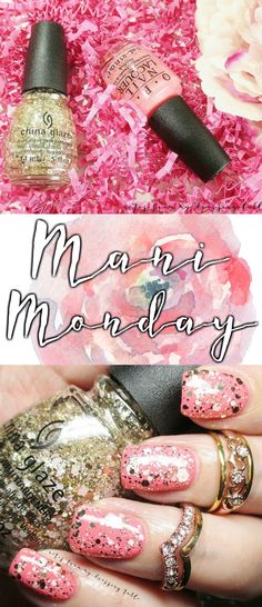 Just Another Mani Monday Featuring OPI Sorry I'm Fizzy Today and China Glaze… Skincare Recommendations, Mani Monday, Beauty Land, Nail Care Tips, Diy Beauty Recipes, Rose Gold Hair, China Glaze, Beauty Recipe, Beauty Ideas