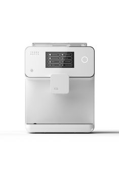 an appliance is shown on a white background with no one around it,