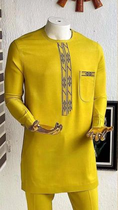 Wedding Suit Styles, African Men Clothing, Men Kaftan