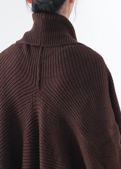 Vintage knit sweat tops casual chocolate v neck Batwing Sleeve coats

 Materials used: knit fabric

Measurement:One size fits all for this item. Please make sure your size doesn't exceed this size: 4XL/BUST-120cm   
   
Sleeve length 70cm / 27.3"
Cuff 38cm / 14.82"
length front 57cm / 22.23"
length back 108cm / 42.12"



We ship worldwide.

Tracking numbers provided for all orders. Brown Knit V-neck Sweater For Winter, Brown Knitted V-neck Cardigan, Brown V-neck Cardigan For Layering, Oversized V-neck Sweater Coat For Fall, Winter Knit V-neck Sweater, Casual Brown Knit V-neck Sweater, Brown Long Sleeve V-neck Sweater For Winter, Brown V-neck Winter Outerwear, Brown Knit V-neck Sweater With Long Sleeves