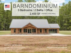 an advertisement for a new residential development in the country side with text describing it as 3 bedroom / 2 baths office