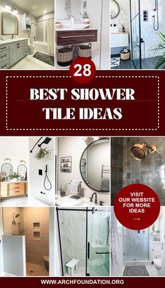 the best shower tile ideas for your bathroom