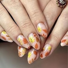 Amazon.com : fall nail Thanksgiving Nail Art, Nail Effects, Seasonal Nails