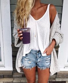 pinterest: @AWIPmegan Rockstar Glam, Cozy Summer Outfits, Styles Clothes, Chique Outfit, Mommy Outfits, Fitness Photos, Summer Beach Outfit, Beach Outfits