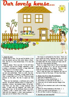 the front page of a magazine with an image of a woman standing in front of a house