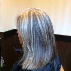 link to transition to grey at rubann salon NYC Silver Highlights, Hair Gray